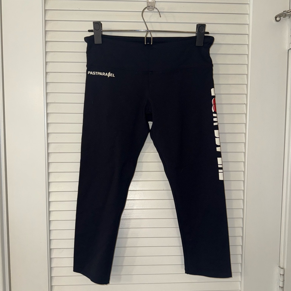 Past parallel black 27inch leggings medium